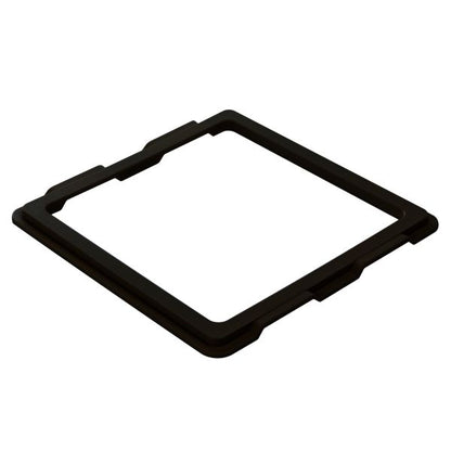 Adapterrahmen, hinten, 700 x 500 mm, schwarz