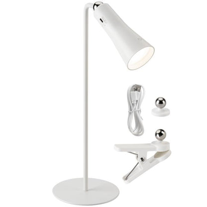 Taschen-/Stehlampe, weiß