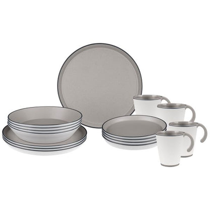 Geschirrset Lunch Box Iconic Compack, 16-teilig