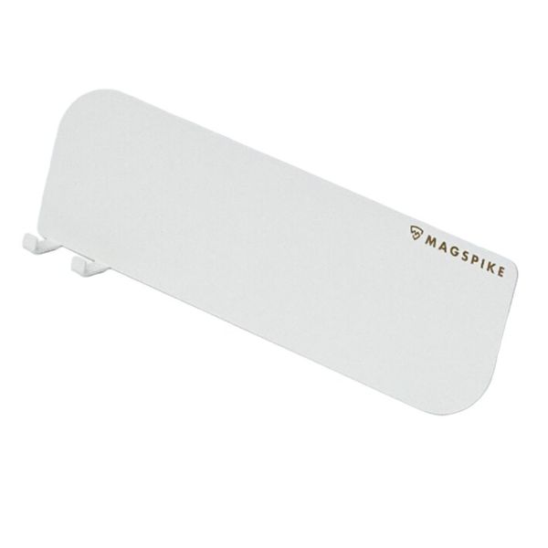 Trägerplatte mit Magnet MagSpike Set M+ mit integrierten Haken, weiß