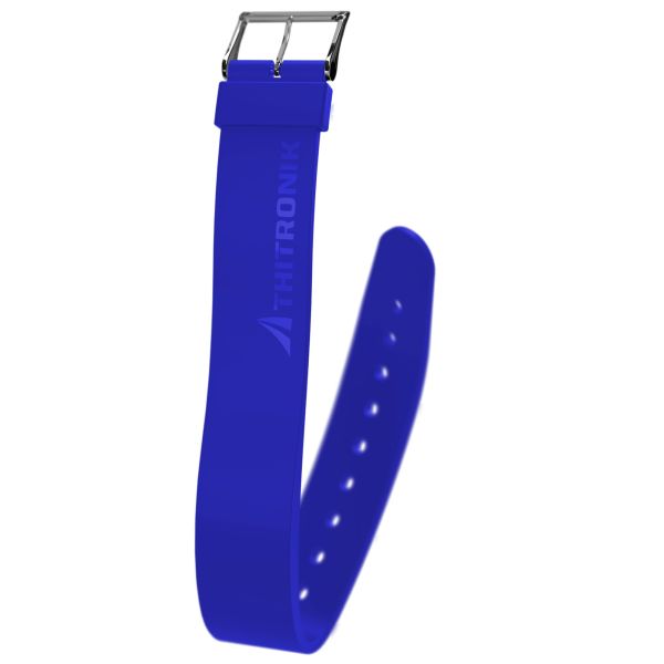 NFC-Silikonarmband KeyStrap, schwarz, M
