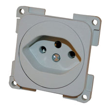 Steckdose CH, braun
