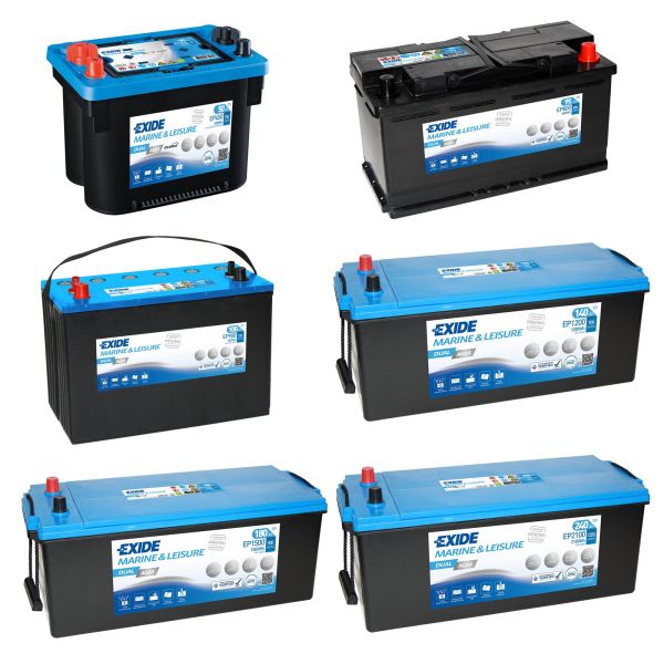 Batterie Dual AGM, 50 Ah