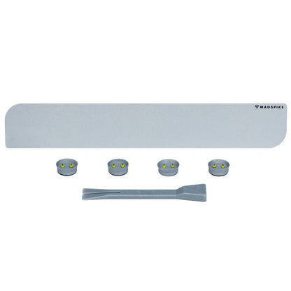 Trägerplatte mit Magnet MagSpike Set L ohne Haken, weiß