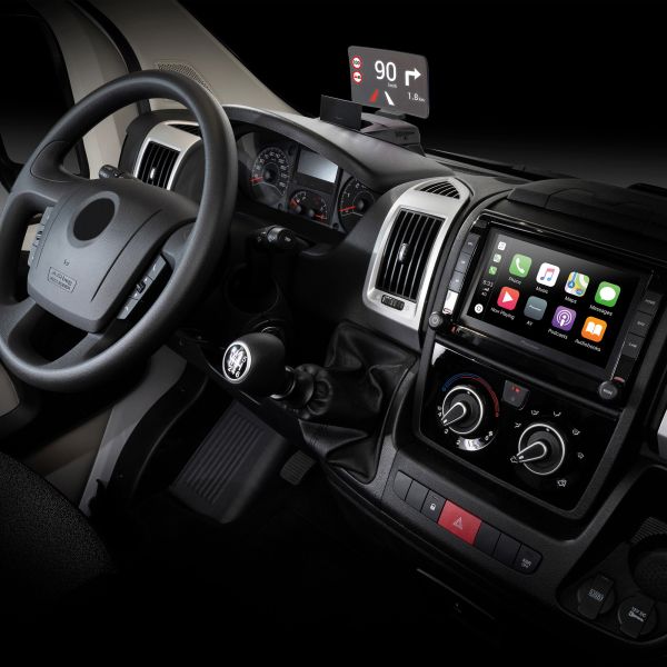 Head-Up-Display für Pioneer AVIC-Z1000DAB-C für Fiat Ducato, 2014/04
