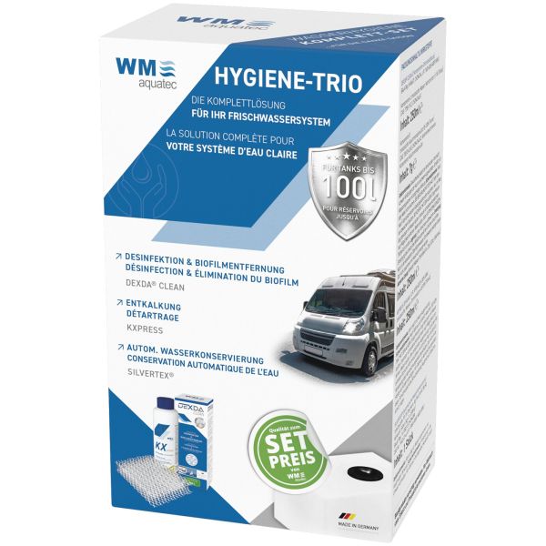 Komplettset Hygiene-Trio, 60 l