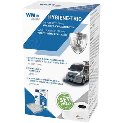 Komplettset Hygiene-Trio, 60 l