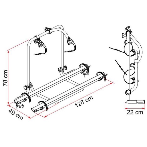 Fahrradträger Carry-Bike Garage Plus