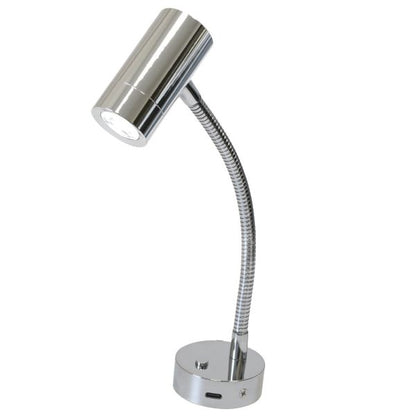 Leseleuchte Mini Tube D4 flex, Power LED, USB-C, mit Schalter