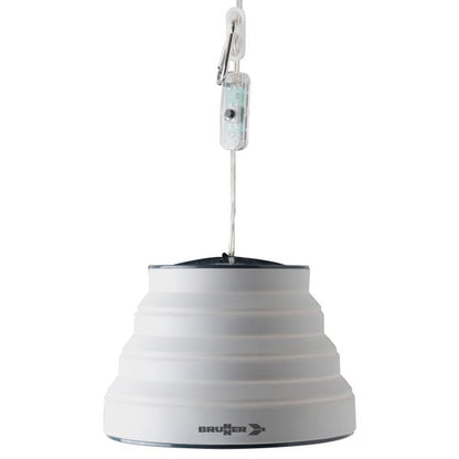 Zeltlampe Syrma LED, grau