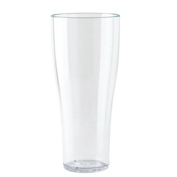 Premium-Campinggläser aus PC/SAN – glasklar, Bierkrug, 500 ml