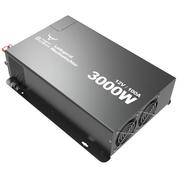 Wechselrichter 2000 W mit Ladegerät 80 A und Display