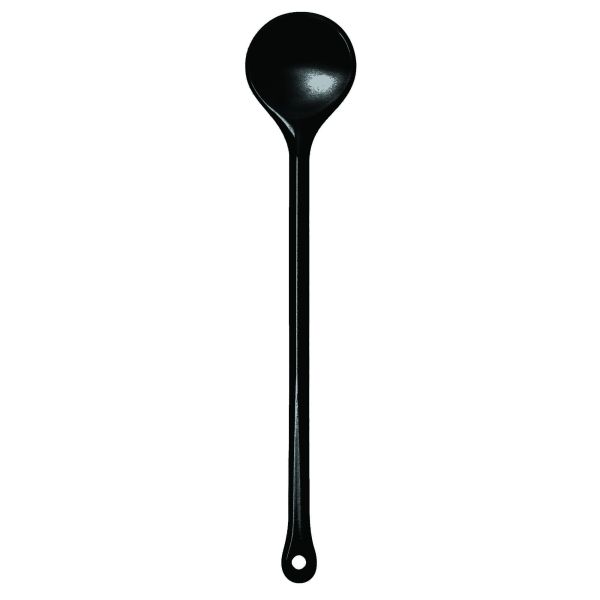 Küchenhelfer, schwarz, Rundlöffel