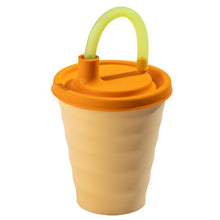Trinkbecher mit Deckel, rosa