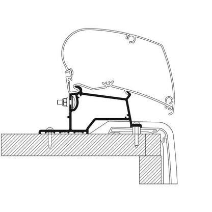 Adapter Rapido Serie Compact für TO Serie 6 und 9, 4 m