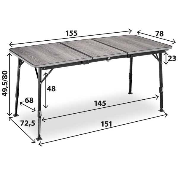 Campingtisch Elùtop ComPack Extension