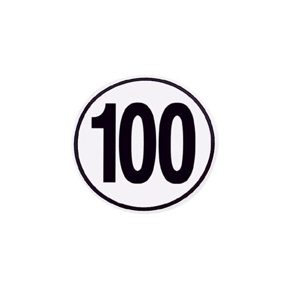 Schild 100 km/h
