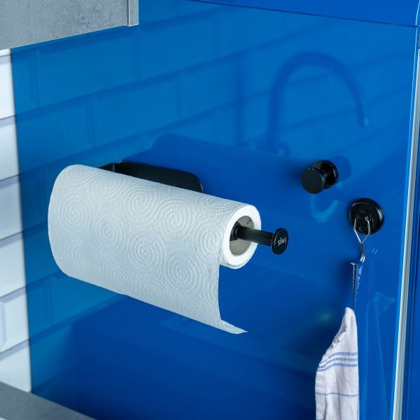 Magnet-Küchenrollenhalter inkl. Metall-Leiste
