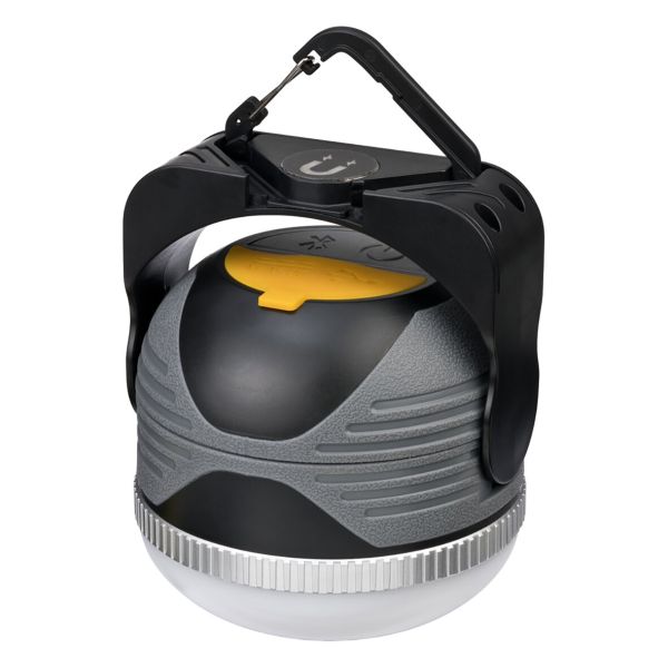 Campingleuchte OLI 310 AB, 350 lm mit Bluetooth Lautsprecher, IP44