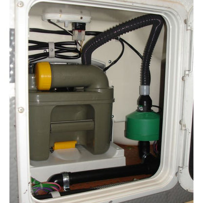 Elektrische WC-Entlüfung für C200, Bodenvariante