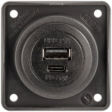 USB-Steckdose USB-A/USB-C