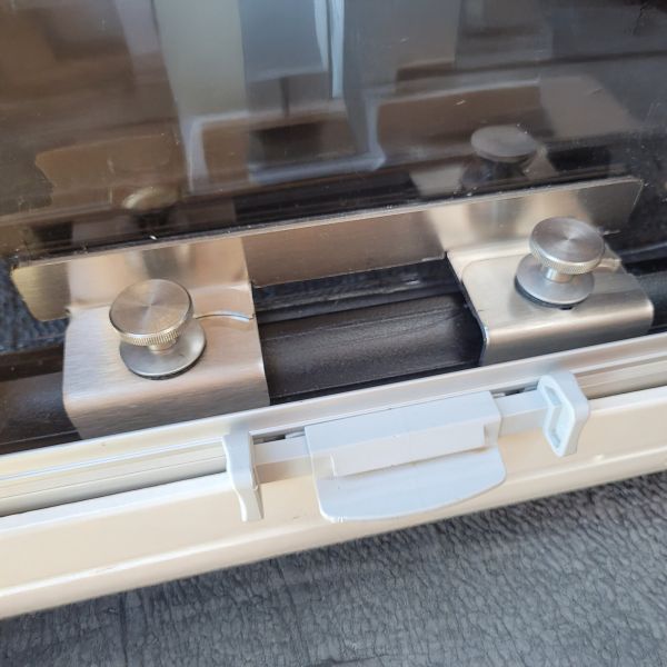 Einbruchschutz für Fenster für Dometic S4/S5/S10 Polyvison, silber, S