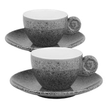 Espressoset Solid Line, schwarz