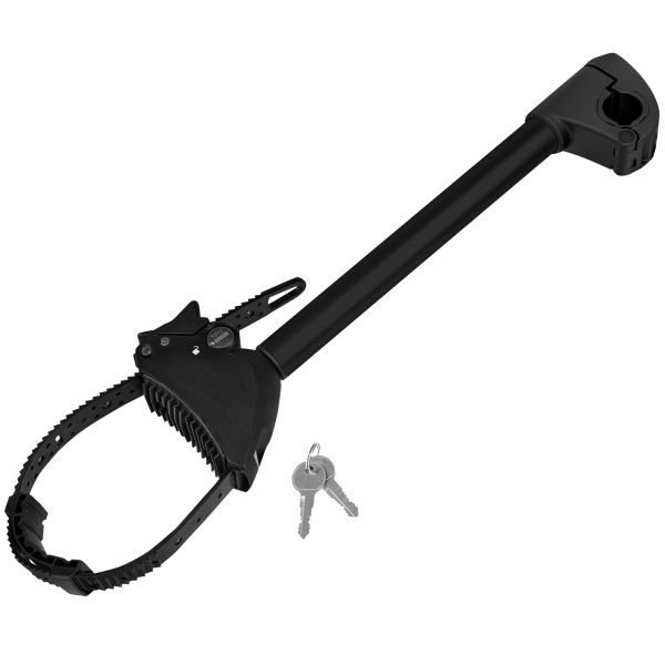 Strap-Rahmenhalter, kurz, abnehmbar, silber