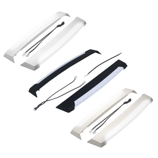 Seitenblenden mit LED VisionStar M, schwarz