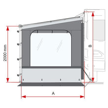 Seitenwand Side W Pro Shade Caravanstore XL