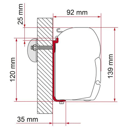 Markisenadapter AS 300