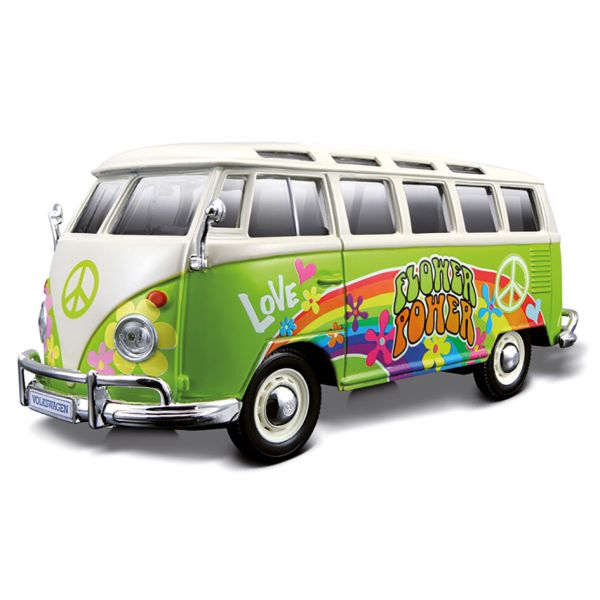 VW Bus Samba „Hippie Line“