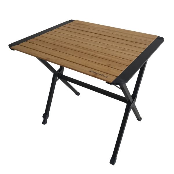 Bambus Rolltisch Chambery, 80 cm
