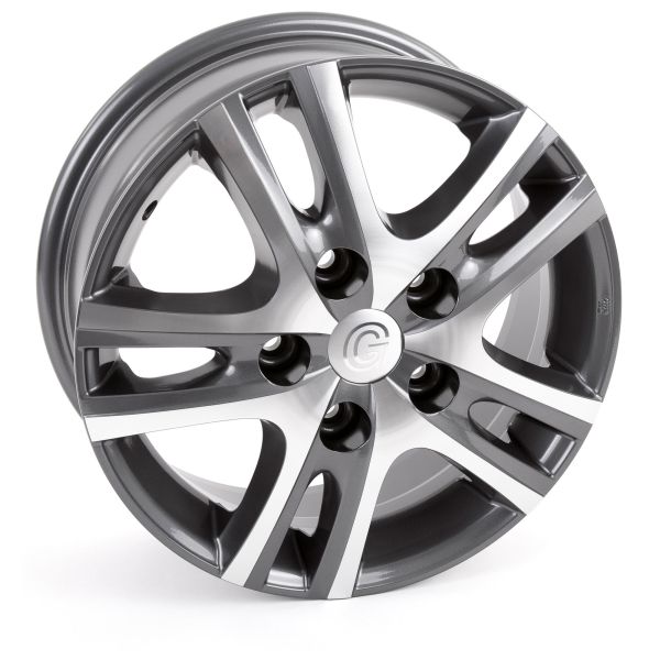 Aluminiumfelge für Fiat Ducato, anthracite polished glossy