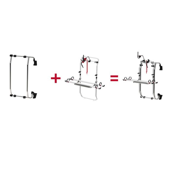 Kit Frame Carry-Bike Frame für Fiat Ducato X250/X290, silber