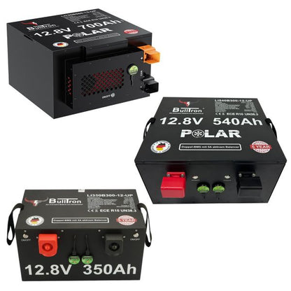 Lithium Batterie Untersitz Polar