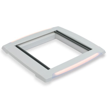 Innenrahmen MPK Dachhauben LED 400 x 400 mm, signalweiß