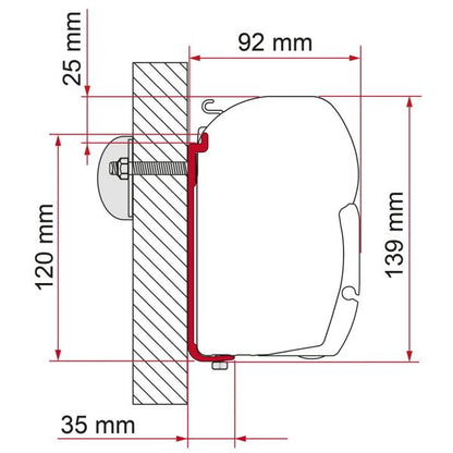 Markisenadapter AS 300