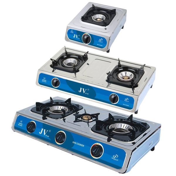 Edelstahl Gaskocher Turbo, 1 Flamme