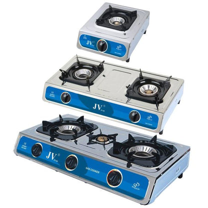 Edelstahl Gaskocher Turbo, 1 Flamme