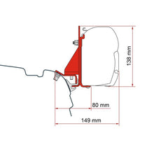 Markisenadapter Kit Combi Rail Bracket – Brandrup für Markise F45, F45s
