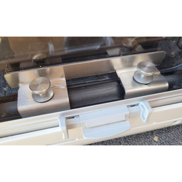 Einbruchschutz für Fenster für Dometic S7, silber, S