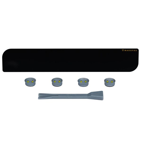 Trägerplatte mit Magnet MagSpike Set L ohne Haken, weiß