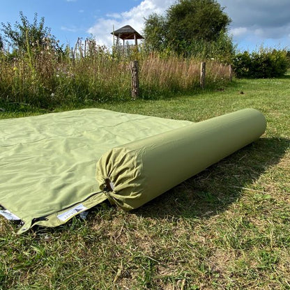 Kissenrolle „Zip XL Lounger“, dunkelgrau