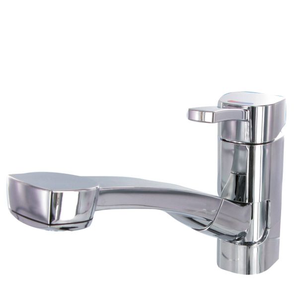 Einhebelmischer Capri mit Dusche Piccina, chrom