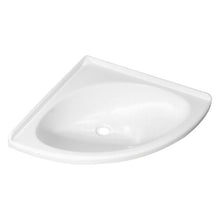 Eckwaschbecken, 430 x 270 mm