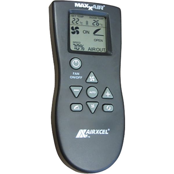 Dachventilator MaxxFan Deluxe, rauchgrau