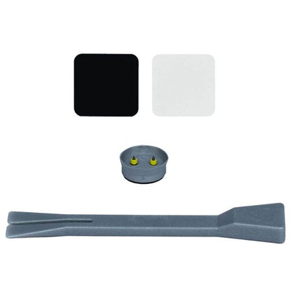 Trägerplatte mit Magnet MagSpike Set S Quadrat, weiß