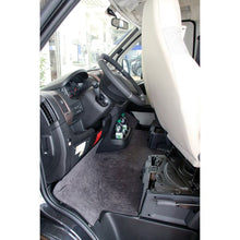 Fußraumisolierung Wannenform für Fiat Ducato X290, hellgrau