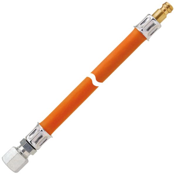 Gas-Mitteldruckschlauchleitung 10 bar RVS 8 x STN